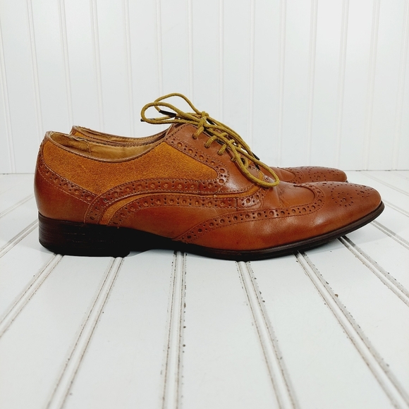 La Milano Italian Design Leather Lace Up  Oxfords i590